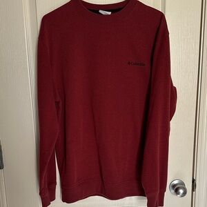 Columbia Men's Burgundy Crewneck Sweater